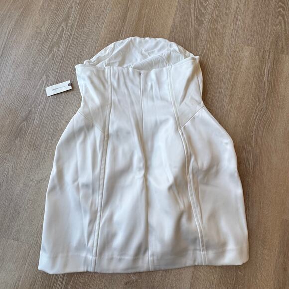 BHLDN Clean Lines Strapless Mini Dress - Size M - Picture 8 of 8